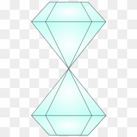 Hourglass Time Watch - Triangle, HD Png Download - broken hourglass png