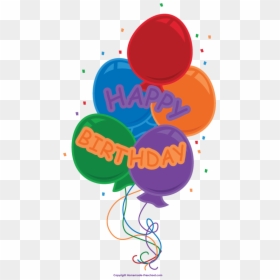 Fun And Free Happy Birthday Clipart, Ready For Personal - Free Happy Birthday Images To Save, HD Png Download - happy birthday frames png