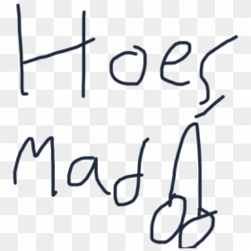 Calligraphy, HD Png Download - hoes png