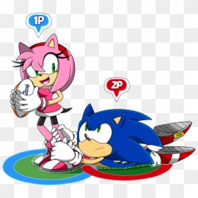Mario And Sonic At The Olympic Rio 2016 Games Amy Rose, HD Png Download - mario and sonic png
