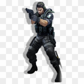 Favorite Characterchris Redfield - Chris Redfield Re Revelations, HD Png Download - resident evil revelations logo png