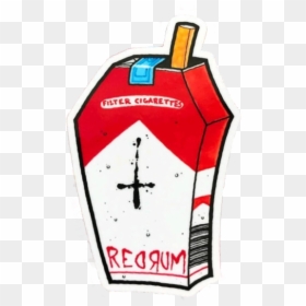 #stickergang #corporate #murder #redrum #cigerette, HD Png Download - redrum png