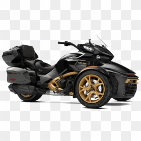 2017 Can Am Spyder F3 Limited Black, HD Png Download - motorcycle front png