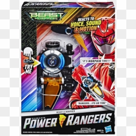 Power Rangers Beast Morphers Toys, HD Png Download - power rangers lightning bolt png
