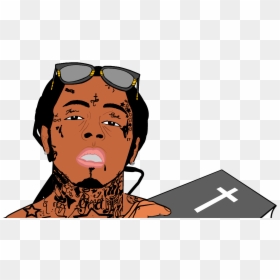 Lil Wayne 2017 Cartoon , Png Download - Lil Wayne Cartoon Drawing, Transparent Png - lil wayne logo png