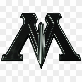 Ministry Of Magic 3d Black Chrome Premium Emblem - Ministry Of Magic Emblem, HD Png Download - ministry of magic logo png