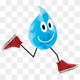 Paint Clipart Lead Poisoning - Water Drops Catroon Png, Transparent Png - paint running png