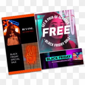 Black Friday Ad Banners - Flyer, HD Png Download - black friday banner png