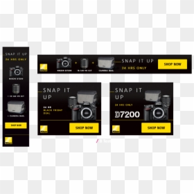 190704 Nikon Blackfriday Gdn Banners 1000x477px - Point-and-shoot Camera, HD Png Download - black friday banner png