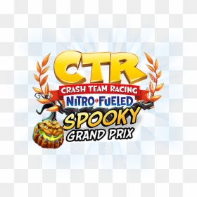 Bandipedia - Ctr Spooky Grand Prix, HD Png Download - ctr shield png