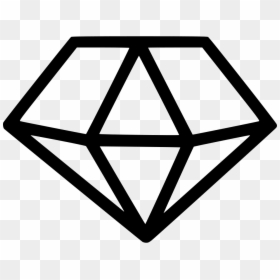 Diamond - Gold Diamond Logo Png, Transparent Png - diamond illustration png