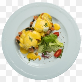 Salad, HD Png Download - eggs benedict png