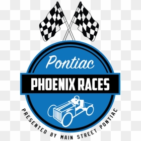 The 1st Annual Phoenix Races Are Here Student Races - Checkered Flag Coloring Pages, HD Png Download - race car flags png