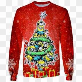 3d Minion Christmas Tshirt - Marvin The Martians Christmas, HD Png Download - minion christmas png