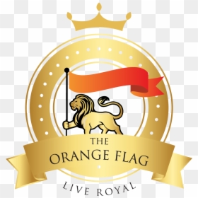 The One Hotel Logo - Illustration, HD Png Download - orange flag png