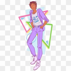 Transparent I Love The 80"s Clipart - 80s Clothes Drawing, HD Png Download - i love the 80s png