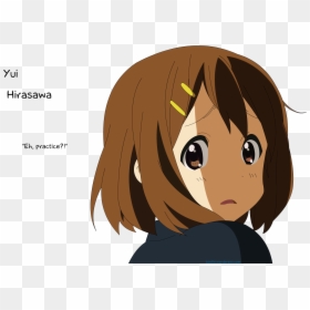 Yui K On Transparent, HD Png Download - k-on yui png