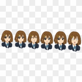 Cartoon, HD Png Download - k-on yui png