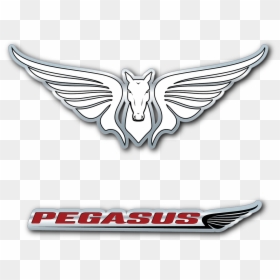 Horse With Wings Logo, HD Png Download - pegasus logo png