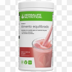 Herbalife Formula 1 Strawberry, HD Png Download - batidos png