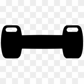 Dumbbell - Dumbbell Silhouette, HD Png Download - dumbbell silhouette png