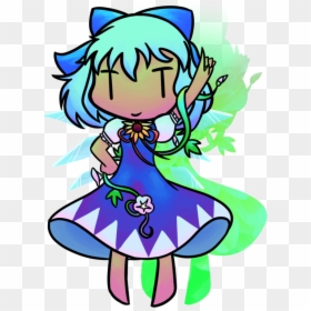 Summer S Last Hurrah Tanned Know Your - Cirno Walfas, HD Png Download - cirno png