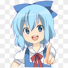 #cirnoday #cirno #touhou #touhouproject #touhougirl - Touhou Cirno Chibi, HD Png Download - cirno png