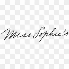 Miss Sophie's, HD Png Download - miss monochrome png