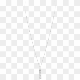 Whistles Seed Bead Necklace, HD Png Download - white gold chain png