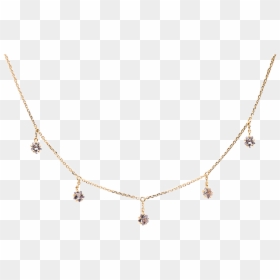 Halley Gold Necklace - Necklace, HD Png Download - white gold chain png