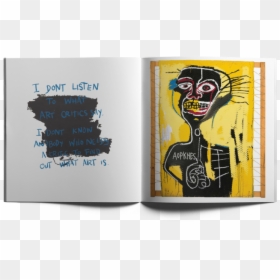 Basquiat Spread 4 No Background, HD Png Download - basquiat png