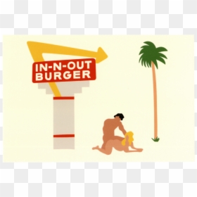 In N Out - N Out Tree Logo, HD Png Download - in n out burger png