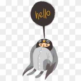 47 Pengi Bodonly - Cartoon, HD Png Download - penguin books png