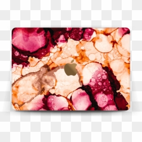 Pink & Orange Color Splash Skin Macbook 12”, HD Png Download - orange splash png