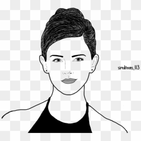 #emmawatson #emmawatson #myeditgivecredit #freetoedit - Sketch, HD Png Download - emma watson face png