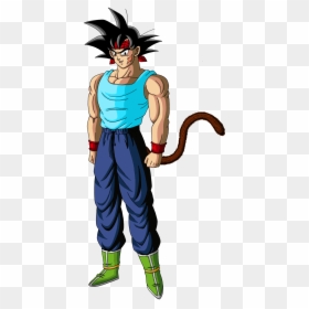 Bardock - Cartoon, HD Png Download - goku chibi png