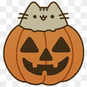 Free Download Pusheen Sticky Notes Clipart Pusheen - Pusheen Halloween, HD Png Download - pusheen.png