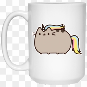 Pusheen Cat Unicorn Mug Gift - Pusheen Unicorn Cat, HD Png Download - pusheen.png