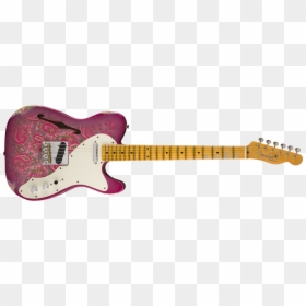 Pink Guitar Png, Transparent Png - pink guitar png
