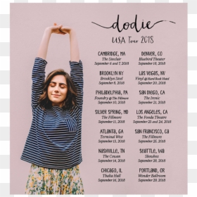 Dodie Usa Tour 2018 Poster - Dodie Clark Poster, HD Png Download - dodie clark png