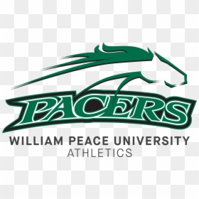 Pacer Athletic Logo - William Peace Athletic Logo, HD Png Download - pacers png