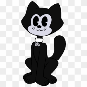 Image - Cartoon, HD Png Download - cute black cat png