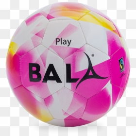 Bala Sport Pink Fairtrade Play Ball 600px - Bala Sport, HD Png Download - pink football png