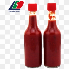 Healthy Halal Food Hot Pepper Sriracha Sauce - Red Hot Chili Sauce Glass, HD Png Download - sriracha sauce png