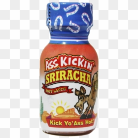 Roasted Garlic Hot Sauce Ass Kickin, HD Png Download - sriracha sauce png