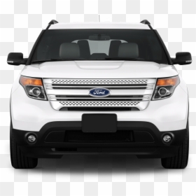 2012 Ford Explorer Xlt Suv Front View - Ford Explorer 2013 Front, HD Png Download - ford explorer png
