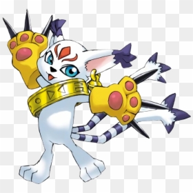 Tailmon X, HD Png Download - gatomon png
