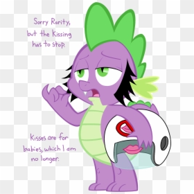 Mlp Kissing Spongebob, HD Png Download - sideburns png