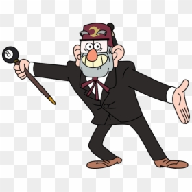 Transparent Gravity Clipart - Stan Pines, HD Png Download - gravity falls dipper png