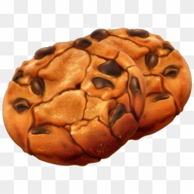 Chocolate Chip Cookie, HD Png Download - pan dulce png